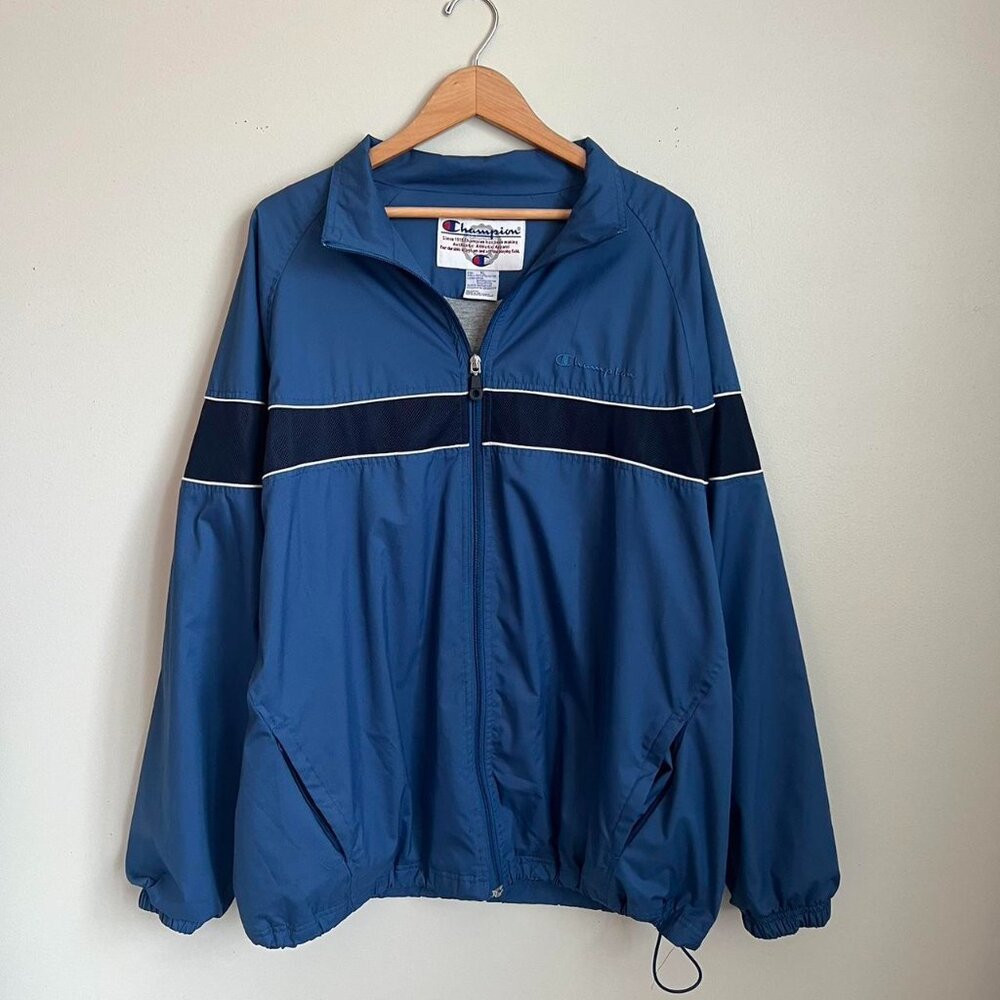 vintage 90s Champion windbreaker